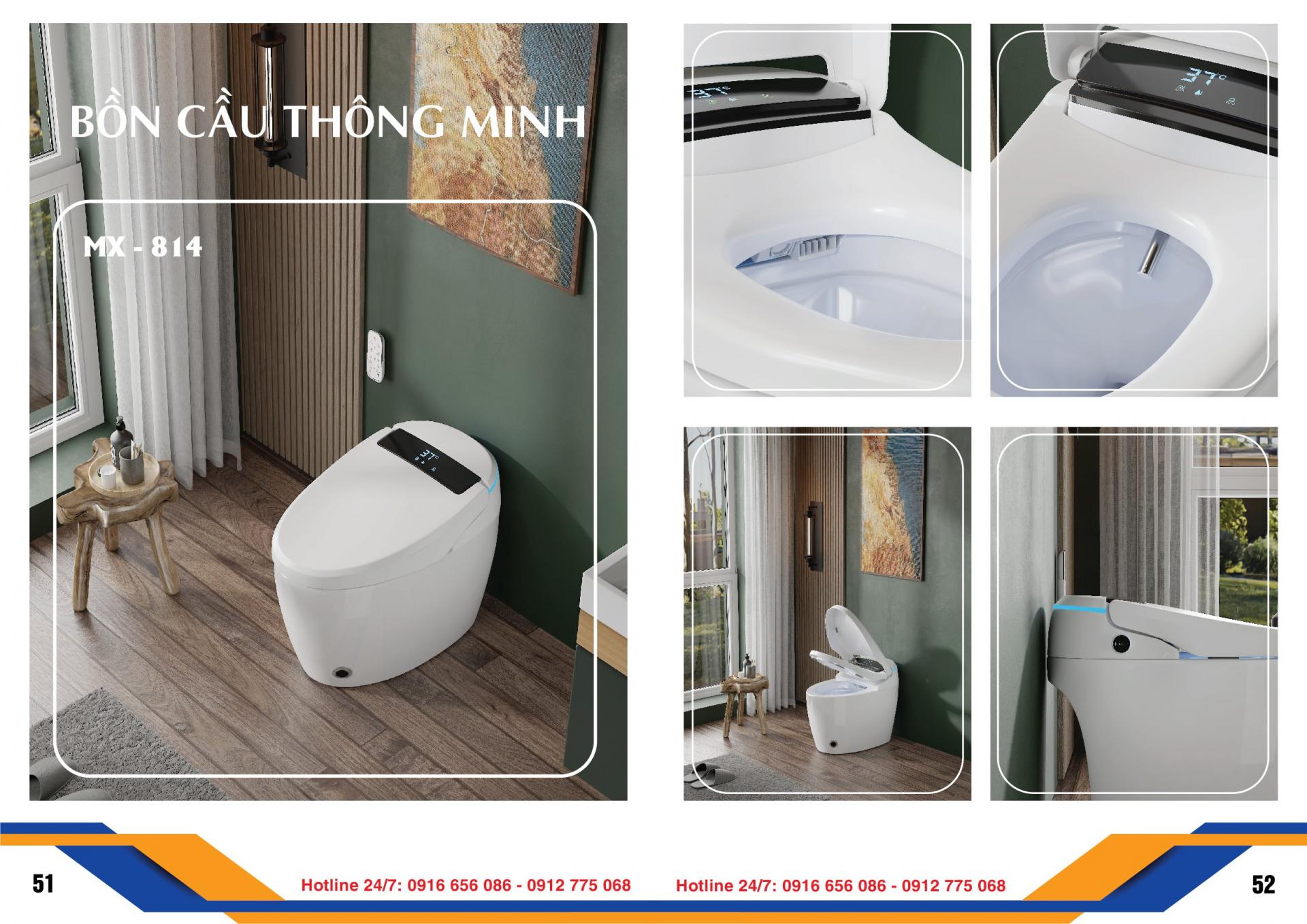 Bồn cầu thông minh MX - 814